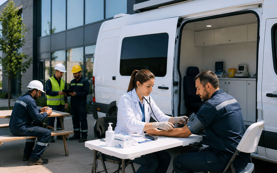 Mobil Sağlık Hizmetleri ile İş Yerinde Sağlık Dönemi